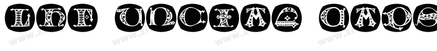 Lhf Uncial Caps字体转换